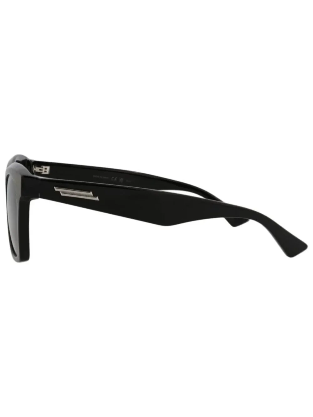 New Bottega Veneta Women's Sunglasses Square Rectangle Acetate Frame Unisex Grey